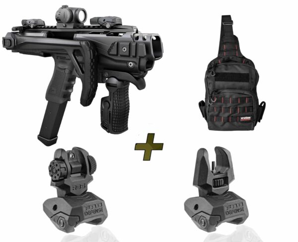 KPOS Scout PRO Kit Fab Defense PDW Conversion Kit For Glock 17, 19, 19X, 22, 23, 25, 31, 32, 45 Gen 3, 4, 5
