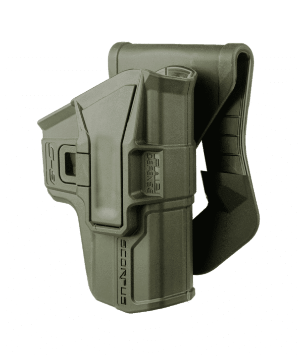M1/MX G-9R SCORPUS FAB Defense Glock 9mm Level 2 Holster (Paddle+Belt)