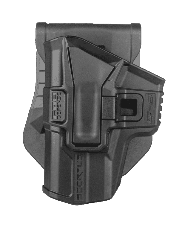 M1/MX G-9R SCORPUS FAB Defense Glock 9mm Level 2 Holster (Paddle+Belt)