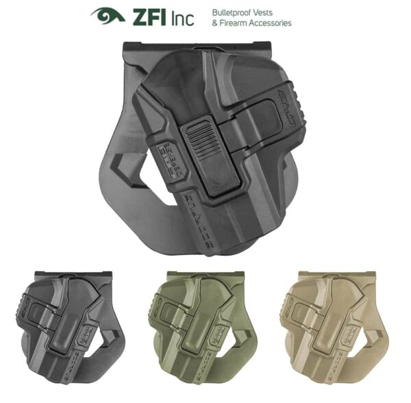 M24 Paddle SCORPUS CZ 75 SP-01 Shadow Level 1/2 Retention Holster - Slim Fitting Design