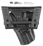 M24 Belt G-9 SCORPUS Fab Defense Glock-43 (Single Stack 9mm) Level 1/2 Retention Holster - Slim Fitting Design