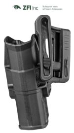 M24 Belt G-9 SCORPUS Fab Defense Glock-43 (Single Stack 9mm) Level 1/2 Retention Holster - Slim Fitting Design