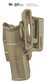 M24 Belt G-9 SCORPUS Fab Defense Glock-43 (Single Stack 9mm) Level 1/2 Retention Holster - Slim Fitting Design