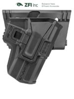 M24 Belt G-9 SCORPUS Fab Defense Glock-43 (Single Stack 9mm) Level 1/2 Retention Holster - Slim Fitting Design