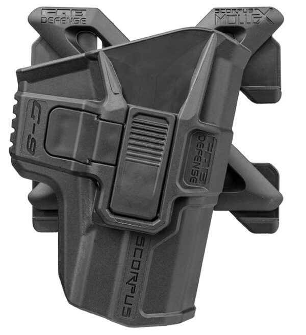 Clearance Sale! MX SCORPUS Fab Defense Level 2 Holster for 1911 Pistols (Paddle+Belt+Molle Attachments)