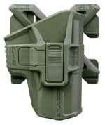 M1/MX SCORPUS Fab Defense Glock-43 (Single Stack 9mm) Level 2 Holster (Paddle+Belt)