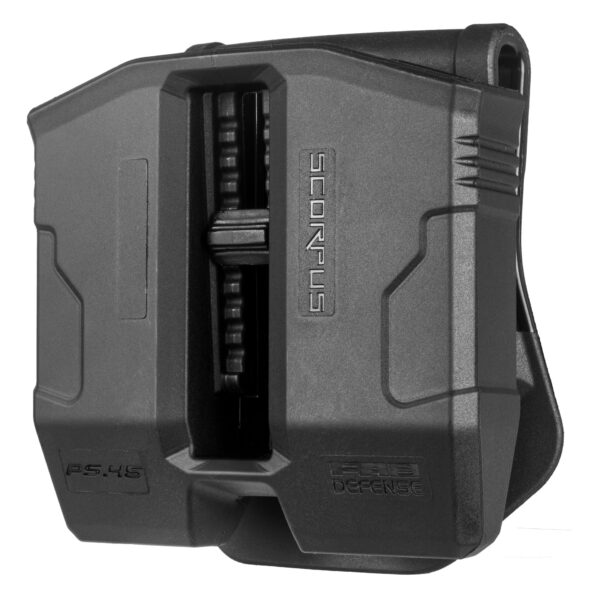 Fab Defense Double Magazine Pouch for .45 Double-Stack Steel Magazines (Paddle+Belt) - PS.45