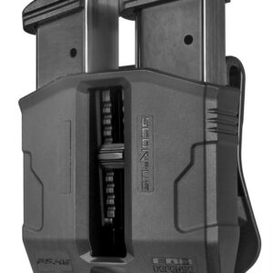 Clearance Sale! Double Magazine Pouch for .45 Double-Stack Steel Magazines (Paddle+Belt) - PS.45