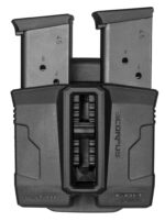 Fab Defense Double Magazine Pouch for .45 Single-Stack 1911 Steel Magazines (Paddle+Belt) - PS1911