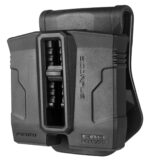 Fab Defense Double Magazine Pouch for .45 Single-Stack 1911 Steel Magazines (Paddle+Belt) - PS1911