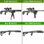 Fab Defense 10/22 Stock Best Pro Ruger Conversion Kit with Folding Stock & Lower, Side and Upper Picatinny Rails