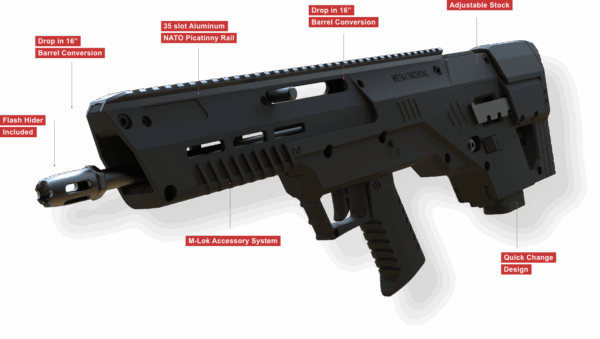 Available Now! -  Meta Tactical APEX Series Carbine Conversion Kit Including a 16 Inch barrel