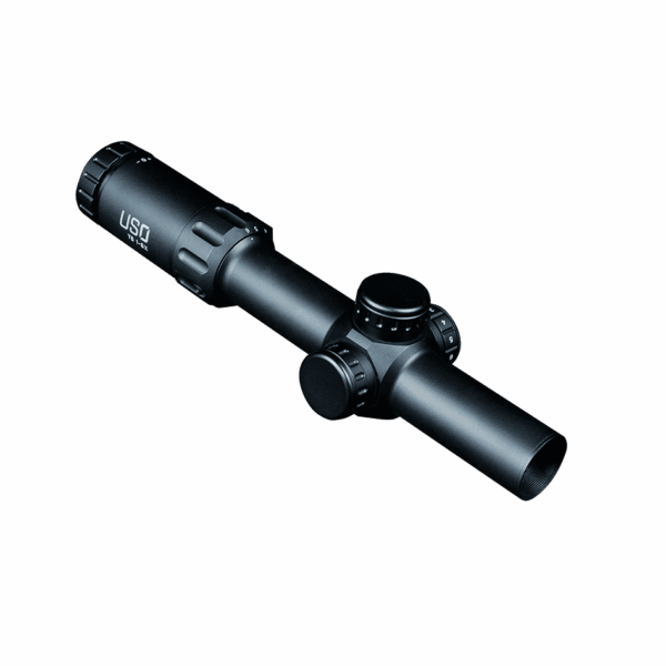 TS-6X SFP US OPTICS 1-6x24mm Riflescope w/ Second Focal Plane Simple crosshair Reticle (MOA) 2 MOA Red Dot