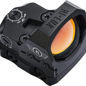 TD-3 Hi Lux Open Reflex Red Dot Sight, Pistol Slide Compatible