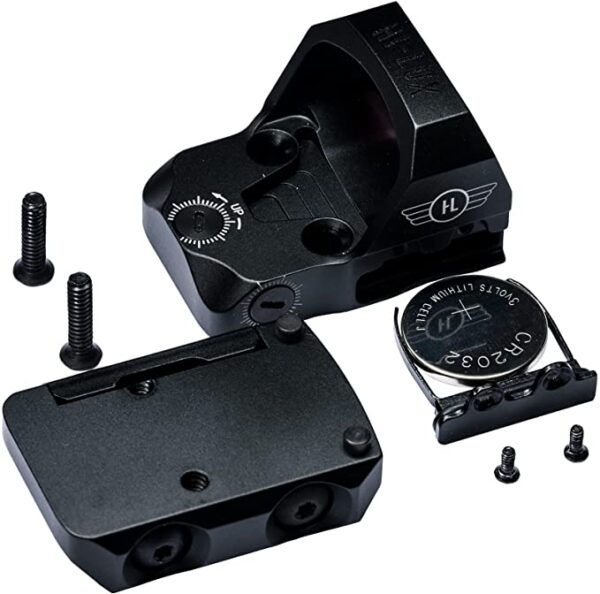 TD-3 Hi Lux Open Reflex Red Dot Sight, Pistol Slide Compatible