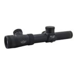 CMR4-556-R Hi-Lux Close to Medium Range 1X-4X Riflescope w/ 1MOA Center Dot & Red Illumination