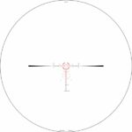 CMR4-556-R Hi-Lux Close to Medium Range 1X-4X Riflescope w/ 1MOA Center Dot & Red Illumination