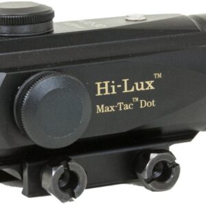 MTD-30 Hi-Lux 1X30mm Max Tac Dot Digital Red Dot Sight w/ Anti-Reflection Device & Screw on Lens Covers