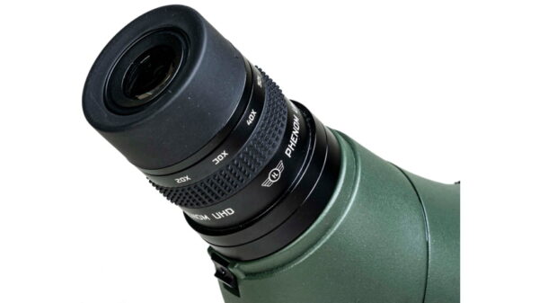 PM2060X85UHD Hi Lux Phenom 20-60X85mm UHD Spotting Scope w/ Extra Low Dispersion Lenses (ED)