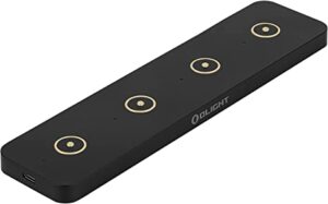 Olight Omino Extension Socket with Four Magnetic Charging Ports, Portable Magnetic Chargers for Flashlight Compatible with Most Olight Rechargeable Flashlights