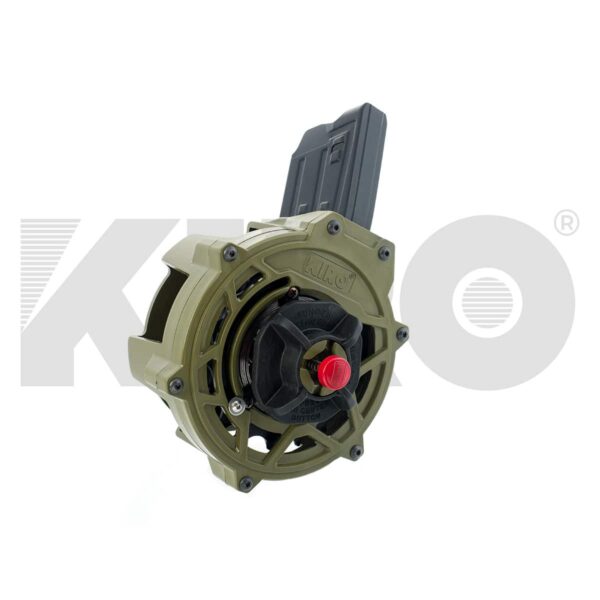 KIRO Skeletor 12 - Rapid Loading 20 Round Drum Magazine for AR12 & 12GA Turkish Style 1919 Shotguns