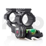 KIRO C301 - Cantilever 30mm / 1 inch Scope Mount with Bubble level and Angle Adapter
