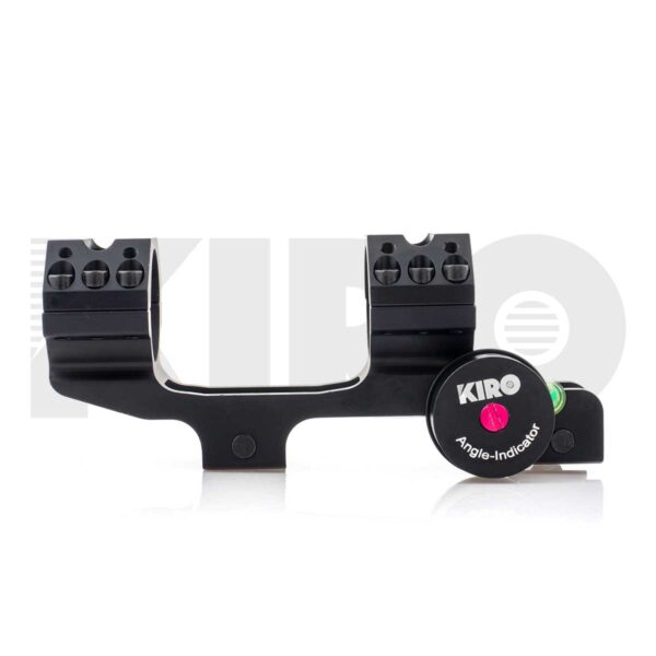 KIRO C301 - Cantilever 30mm / 1 inch Scope Mount with Bubble level and Angle Adapter