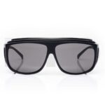KIRO Cestus - Ballistic Rated Grey Range Glasses - Over the Glasses Design w/ High FOV