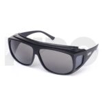 KIRO Cestus - Ballistic Rated Grey Range Glasses - Over the Glasses Design w/ High FOV