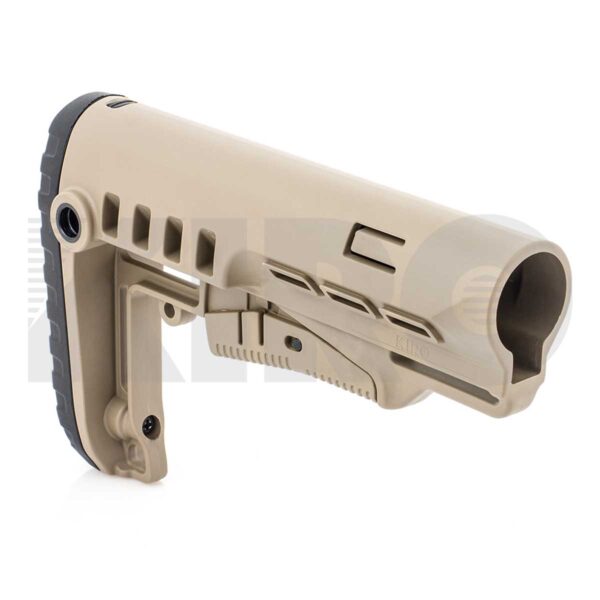 KIRO CRAS - Compact Rapid Adjustment Stock for AR15 with QD Sling Mount (Commercial-Spec / MIL-Spec)