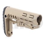 KIRO CRAS - Compact Rapid Adjustment Stock for AR15 with QD Sling Mount (Commercial-Spec / MIL-Spec)