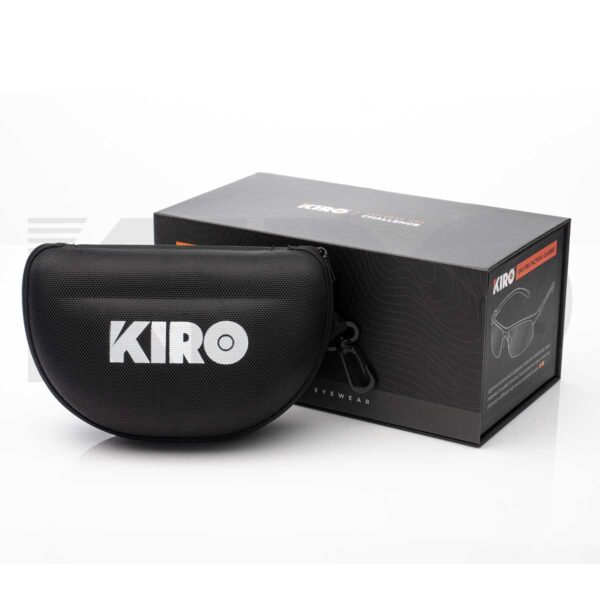 KIRO Eku Pro - Metal Frame Ballistic Rated Tactical Glasses - Comes with Four Rapid Replacement Lenses