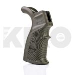 KIRO RBG15 - Rubberized Battle Grip for AR15 with Beavertail & Sealed Compartment