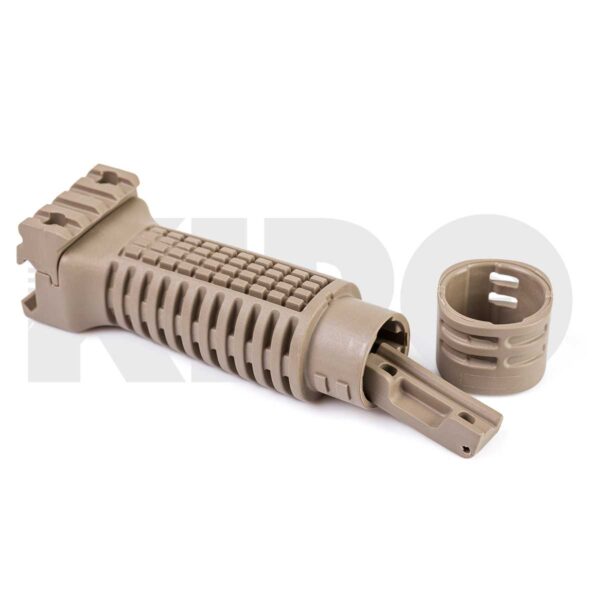 KIRO OCF - Over Sized Compartment Foregrip with Side Picatinny Rail for 1913 MIL-STD Picatinny Rails