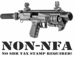 FAB Defense - NON NFA KPOS G2P PDW (Pathfinder Stock Inc.) \ KPOS G2D PDW (Delta Stock & Integrated Cheek Rest Inc.) Conversion Kit - Returned, US Only.